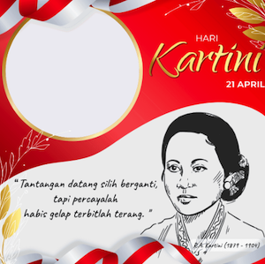 Twibbon Kartini 1