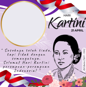 Twibbon Kartini 2