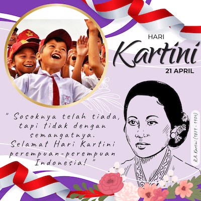 Twibbon Hari Kartini, Pahlawan Emansipasi