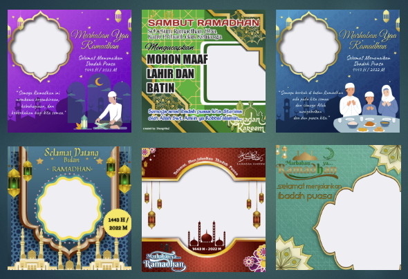 Daftar Twibbon Keren Ramadhan 1443 H – 2022 M