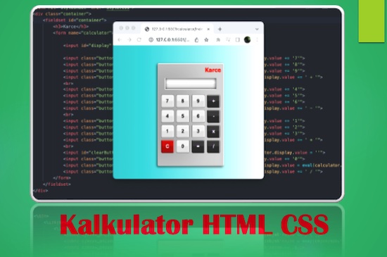 Cara Membuat Kalkulator dengan HTML dan CSS