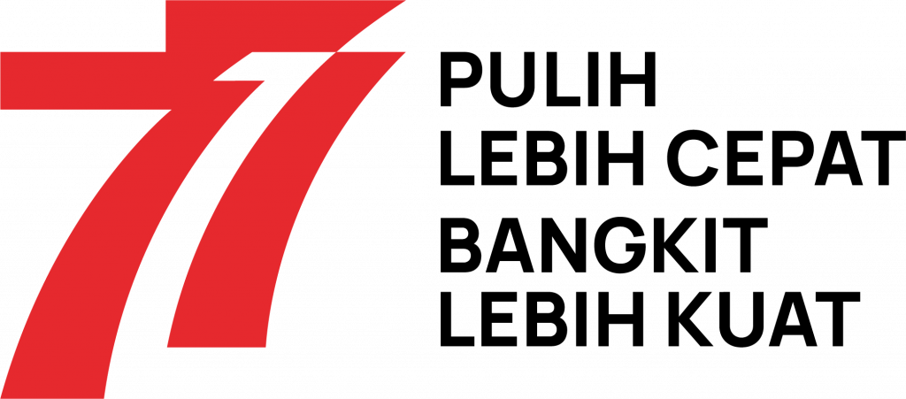 logo hut ri ke 77 horizontal