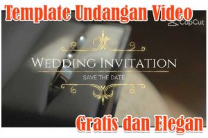 Template Undangan Nikah Video