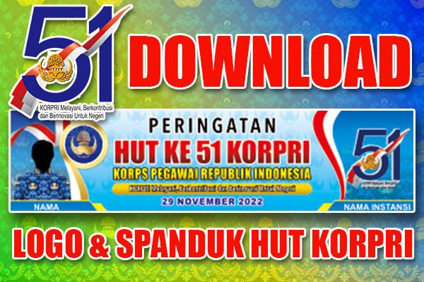 Download Logo dan Spanduk HUT KORPRI 2022