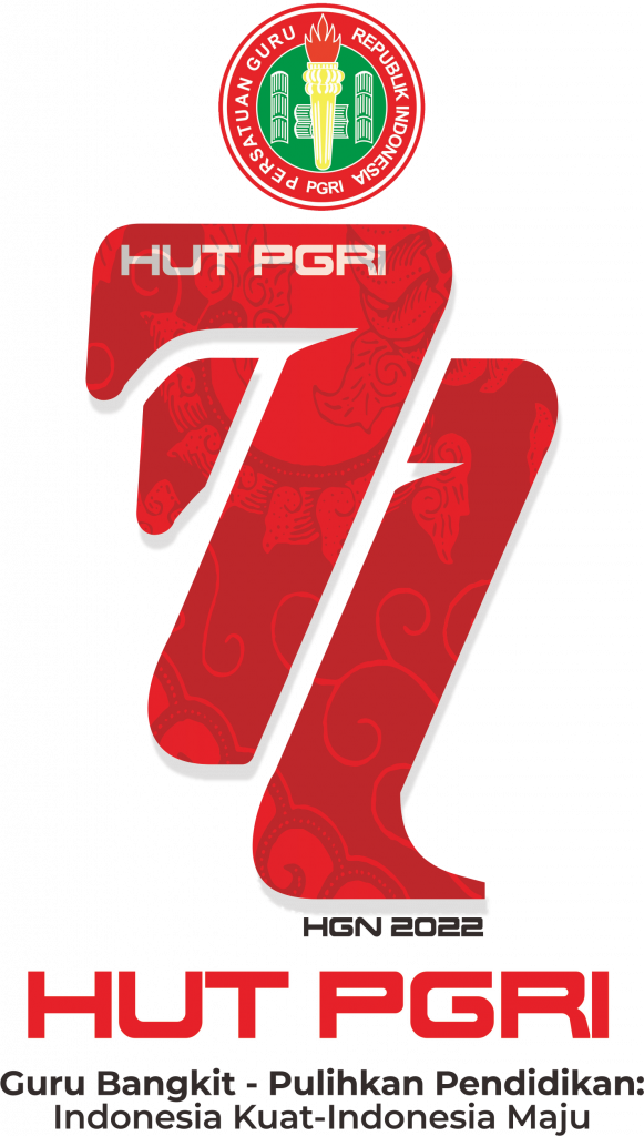 logo hut pgri ke 77