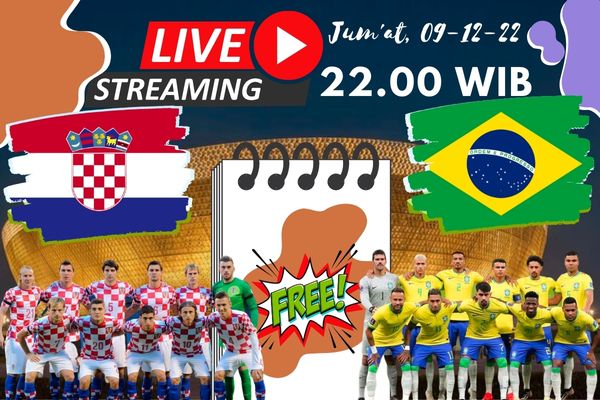Link Live Streaming Kroasia vs Brazil – World Cup Fifa 2022