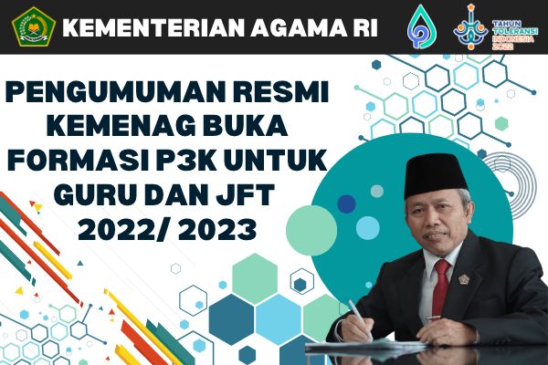 FORMASI P3K Kementerian Agama 2022