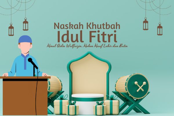 Download Naskah Khutbah Idul Fitri 2023 | File PDF & Word