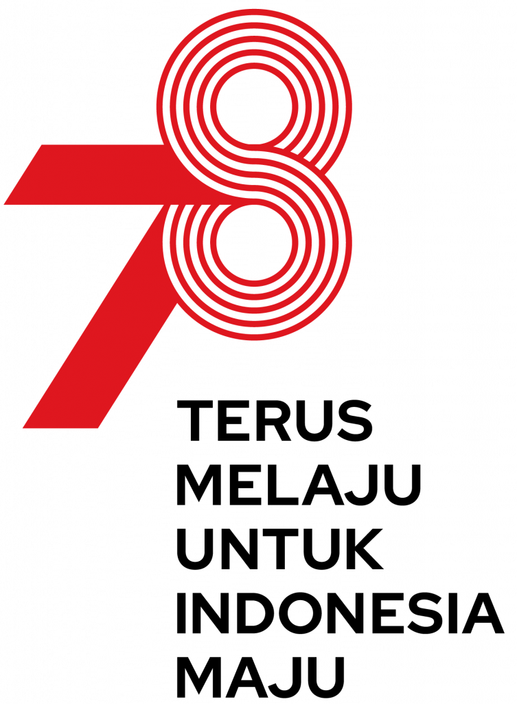 Logo Sekunder HUT RI ke 78 (Warna)
