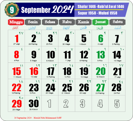 9. September 2024