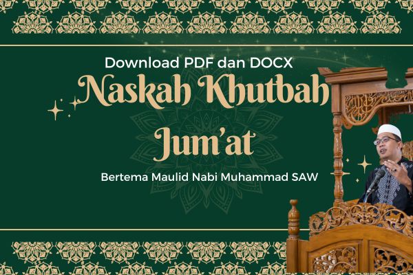 Khutbah Jum’at Bulan Maulid | Download PDF dan DOCX