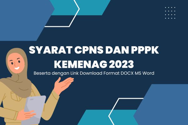 Persyaratan CPNS dan PPPK Kementerian Agama Tahun 2023