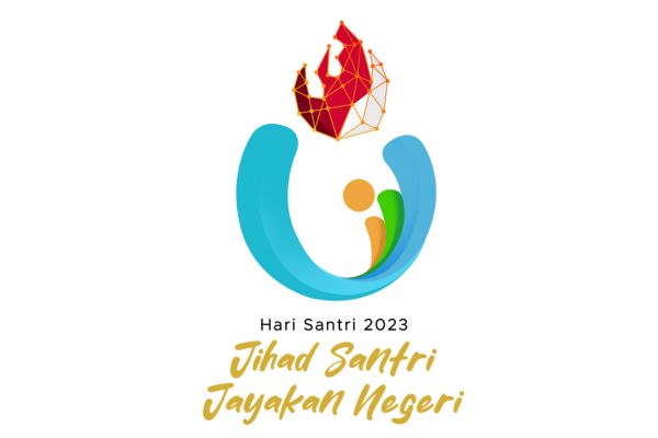 Logo Hari Santri 2023 Kemenag