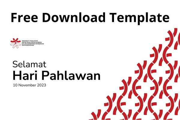 Template Desain Hari Pahlawan 2023 | Free Download