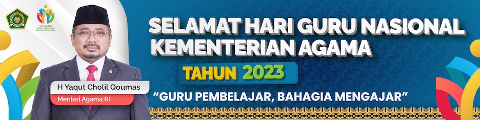 Spanduk HGN 2023 Gusmen (Menteri Agama)
