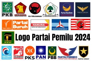 Logo partai peserta pemilu 2024