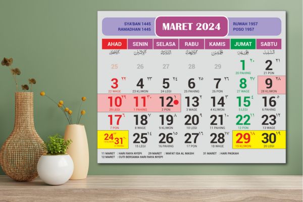 Long Weekend Maret 2024 | 2 Kali Cek Kalender