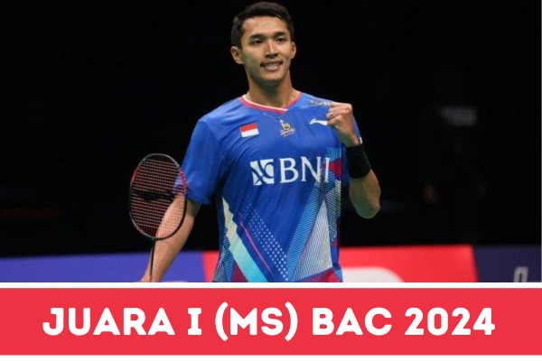 Jonatan Christie Raih Gelar Juara Tunggal Putra Badminton Asia Championships 2024!