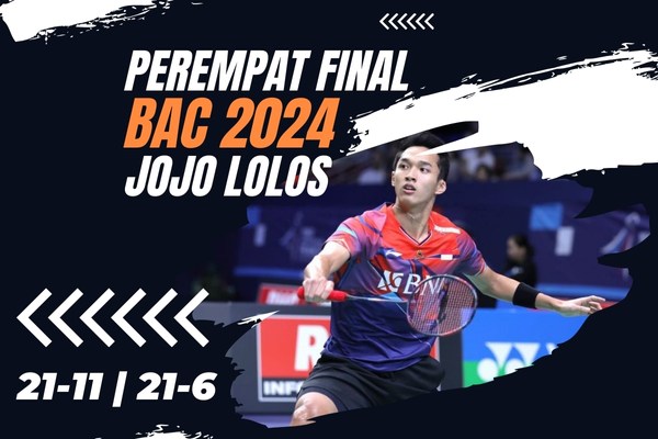 Jojo Melaju ke Semifinal BAC 2024