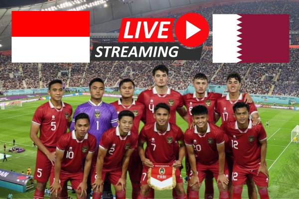 Link Live Streaming Indonesia vs Qatar