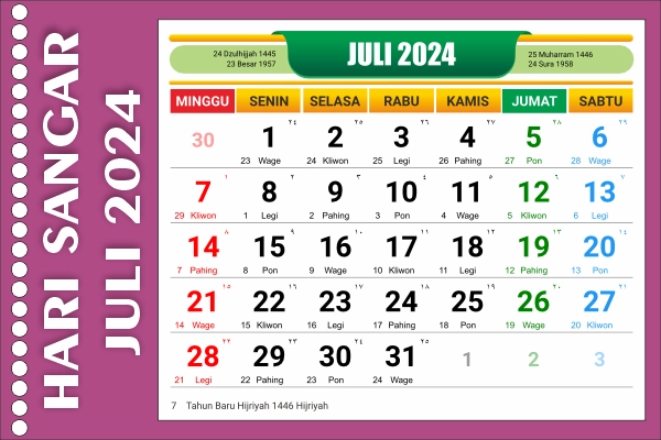 Hari Naas Bulan Juli 2024 | Hindari Hajatan