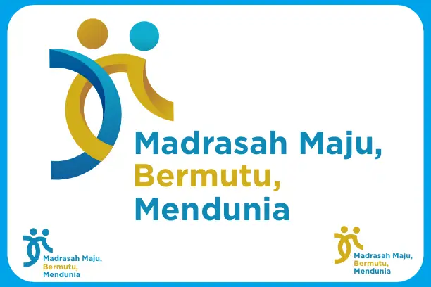 download logo madrasah maju, bermutu, mendunia