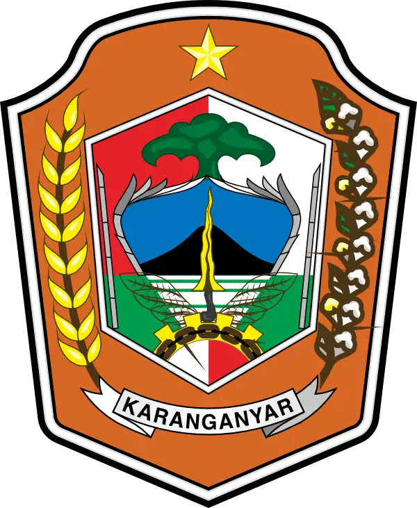 logo kabupaten karanganyar png, jpeg, cdr, corel