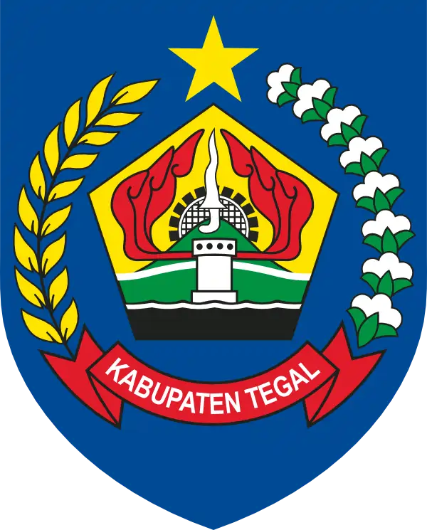 logo kabupaten tegal jawa tengah cdr png, jpg jpeg