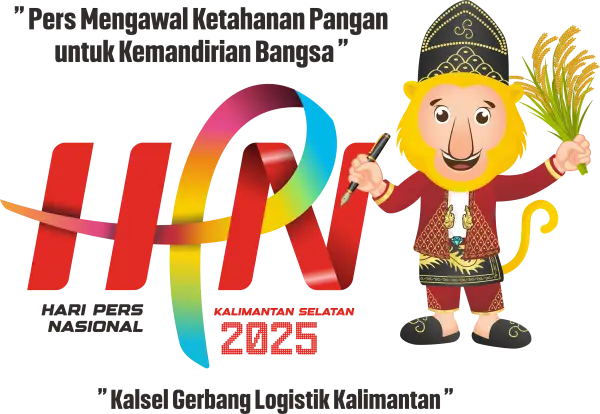 Logo HPN 2025 Kalimatan Selatan