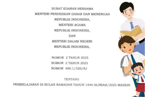 Surat Edaran Libur Ramadhan 2025 | Download PDF