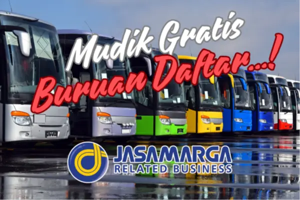 Pendaftaran Mudik Gratis Jasa Marga 2025 Resmi Dibuka Hari Ini