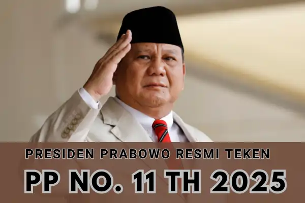 PP Nomor 11 Tahun 2025